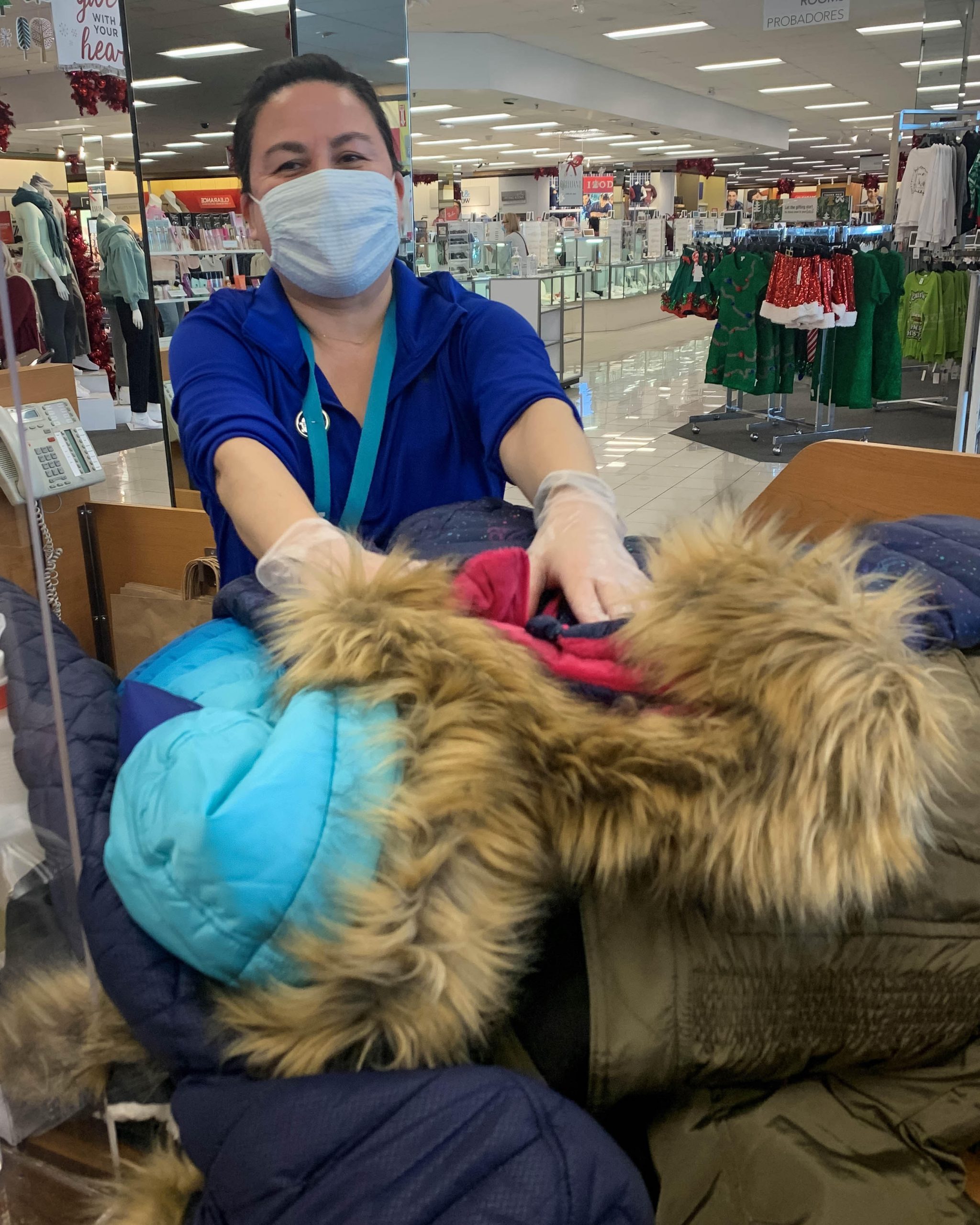 coat donation at albertson's