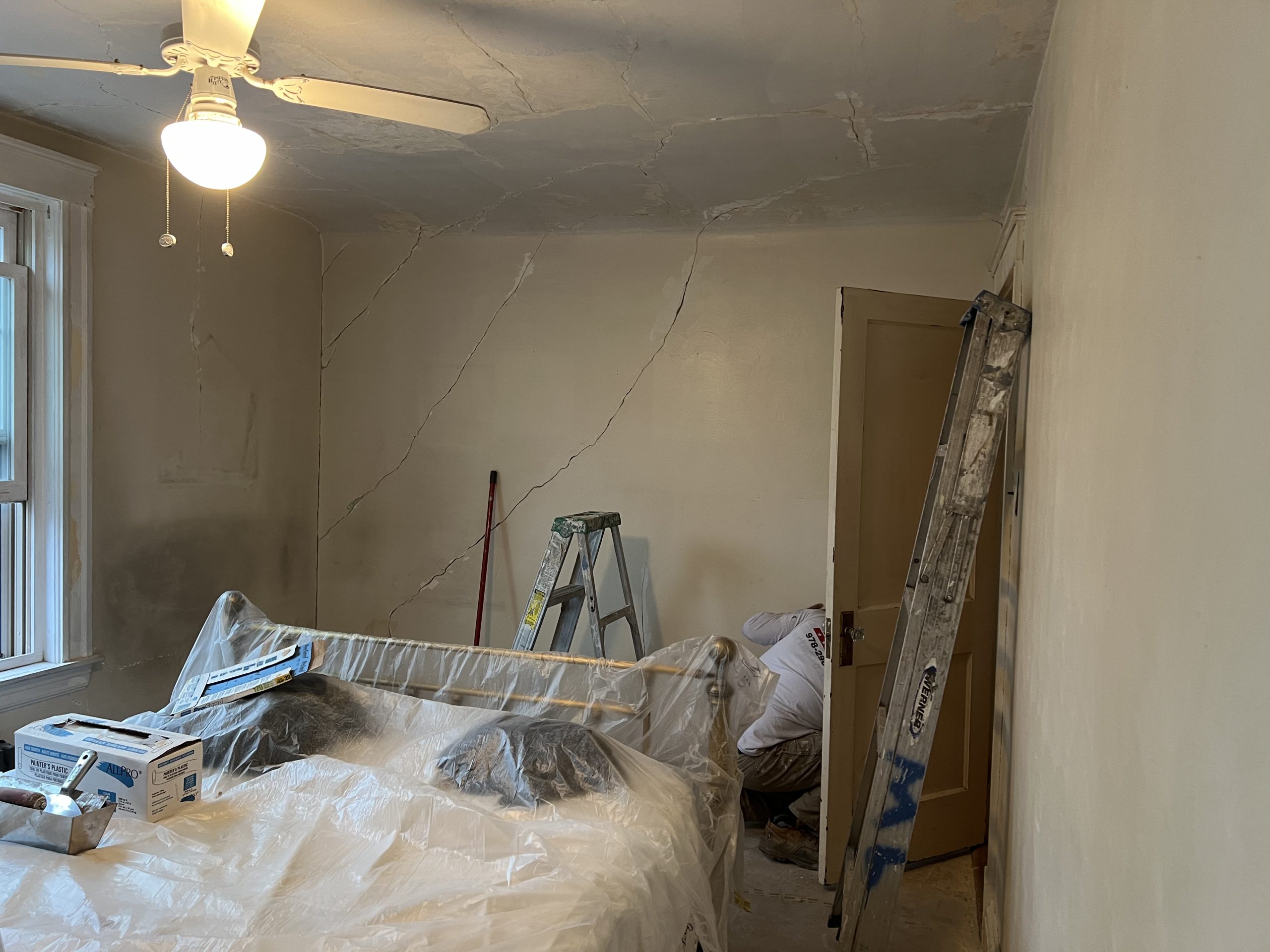 Historic Home Interior Before & After Before