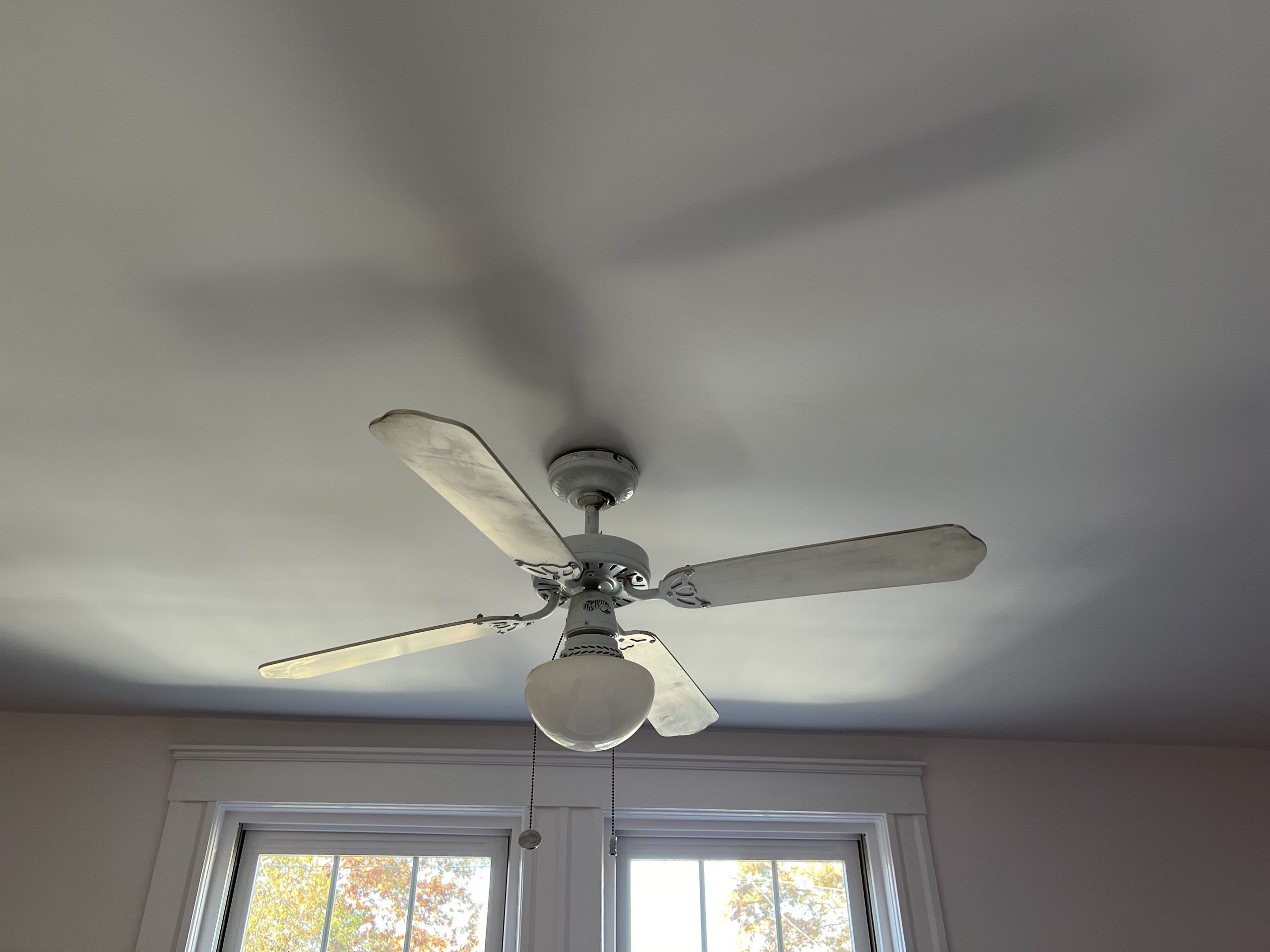 Historic Home Ceiling Before & After After