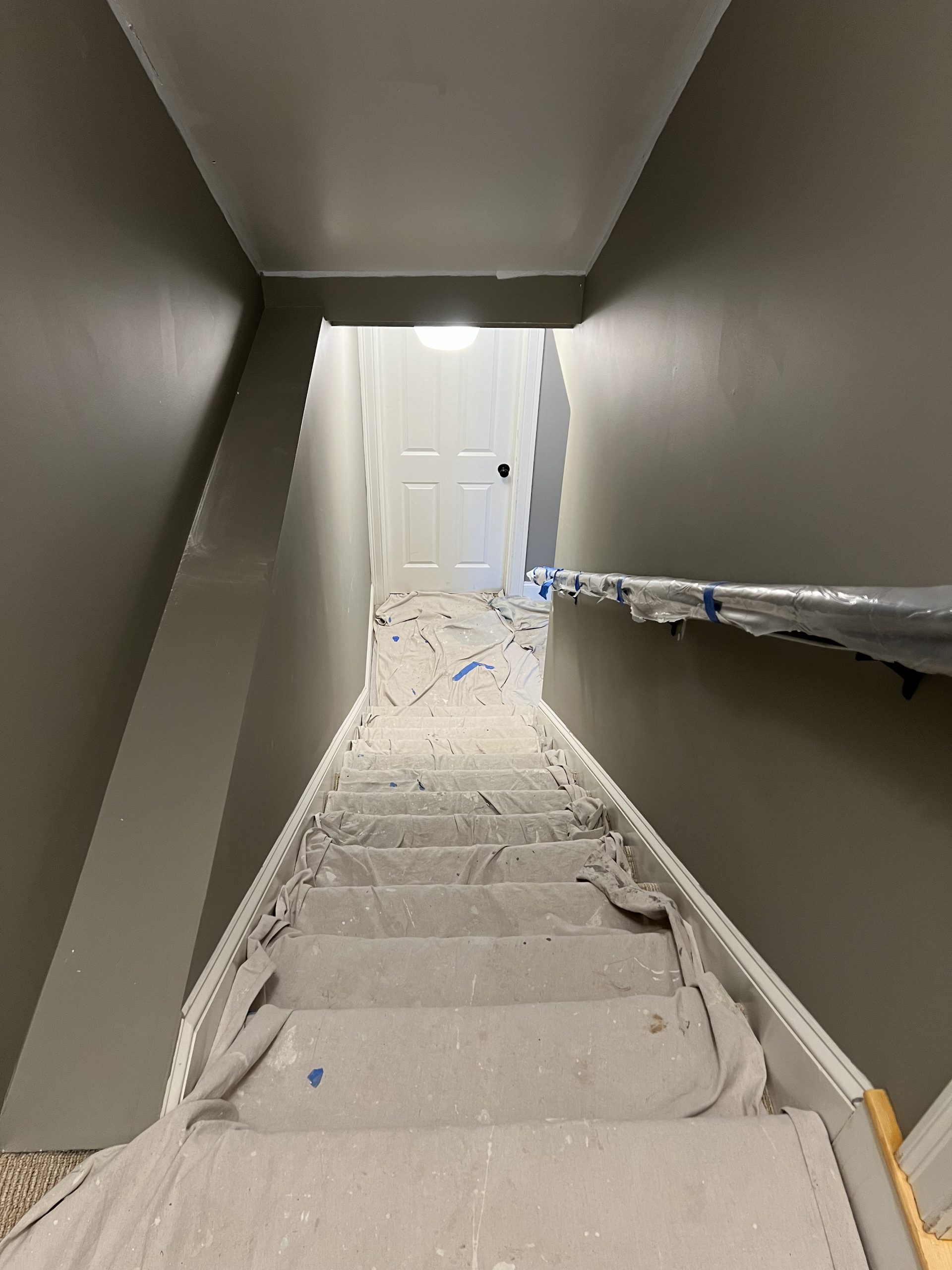 Stairway Before & After Before