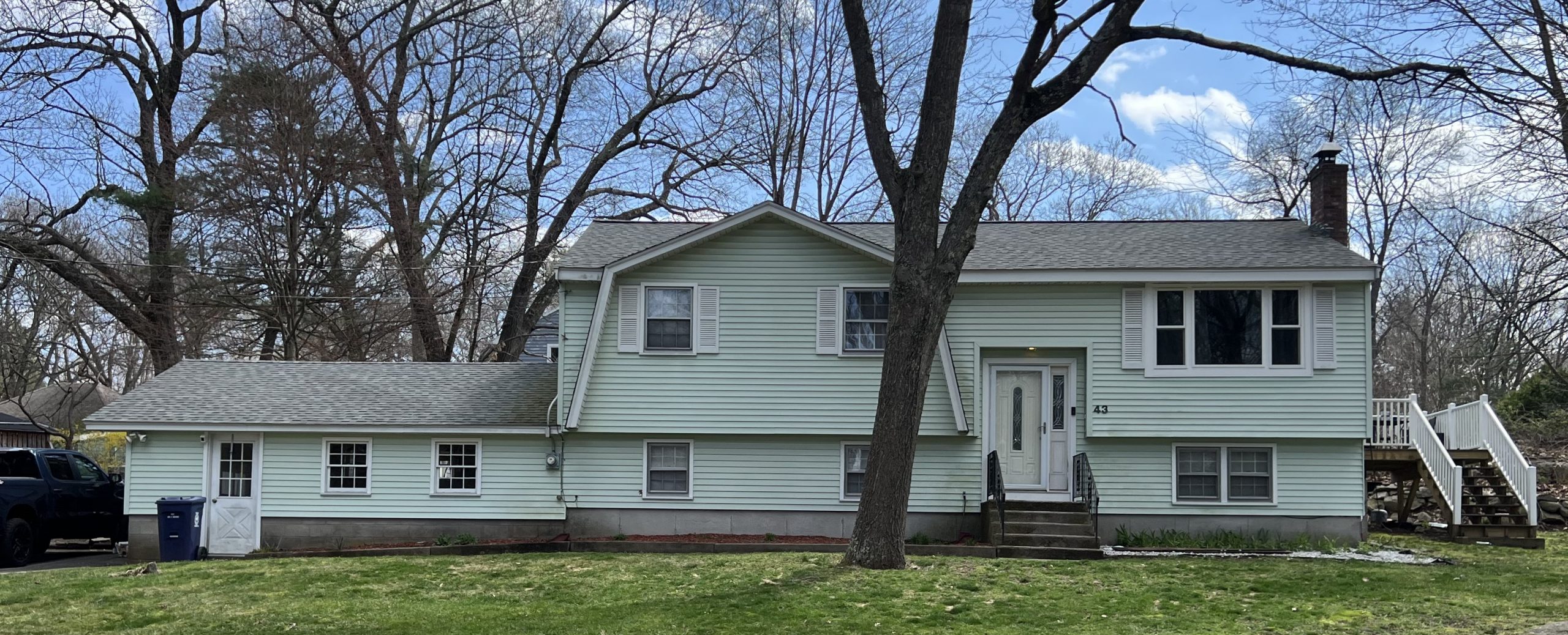 drausckhe exterior house painting before image