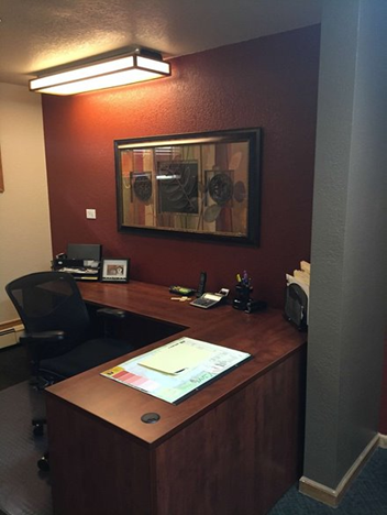 Finished Office Interior Painting