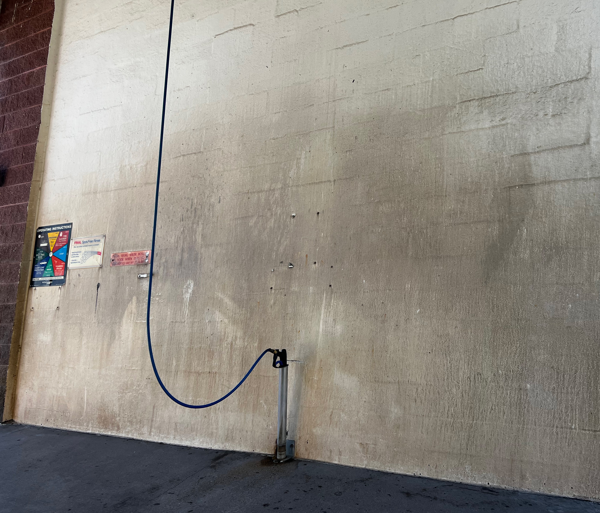 Self-Service Carwash Repaint & Refresh Before