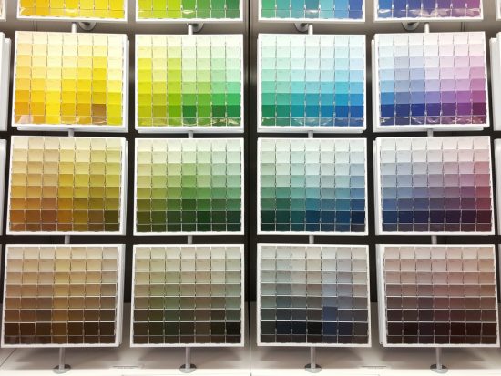 paint swatches