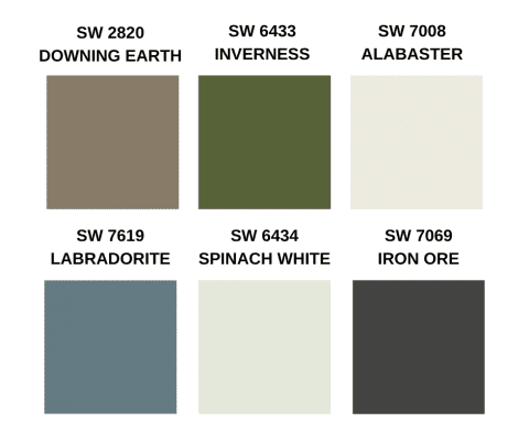 Sherwin Williams Paint Colors