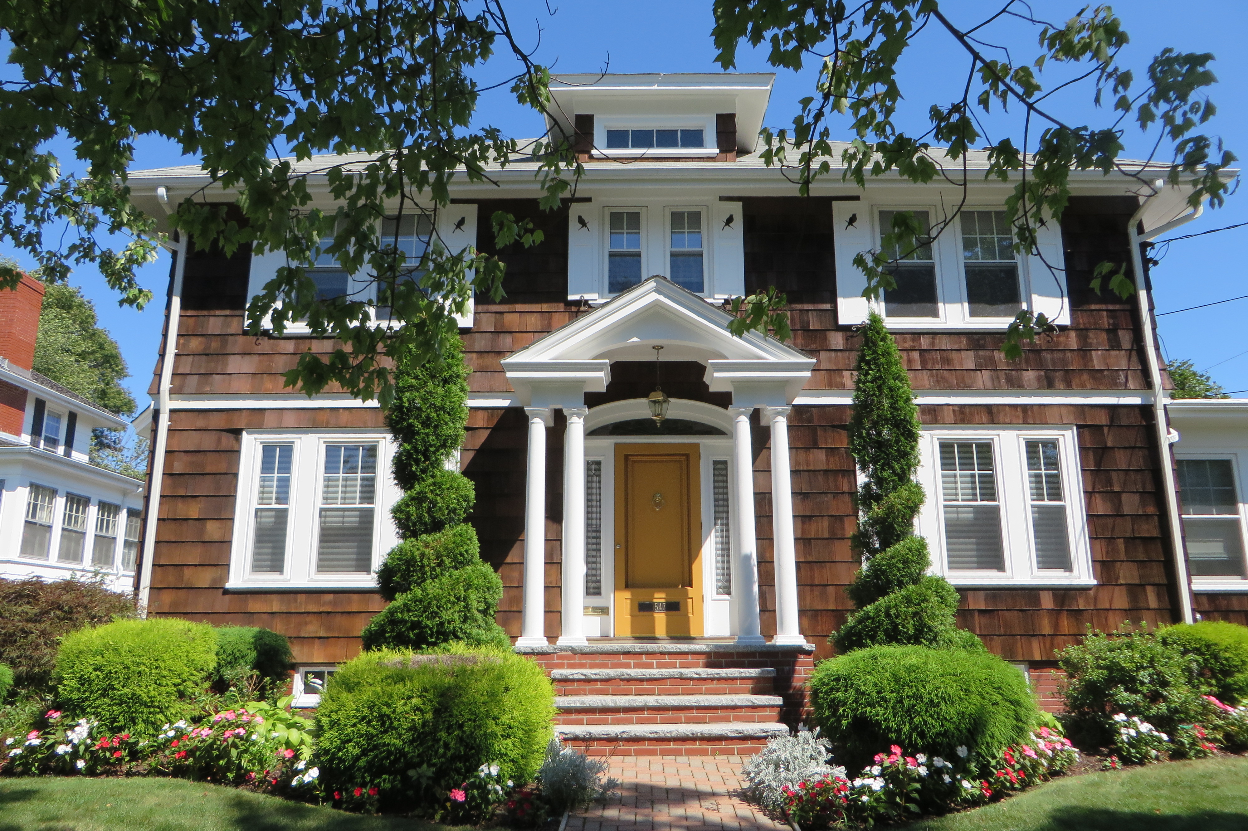 Exterior House Painting in Fall River MA.