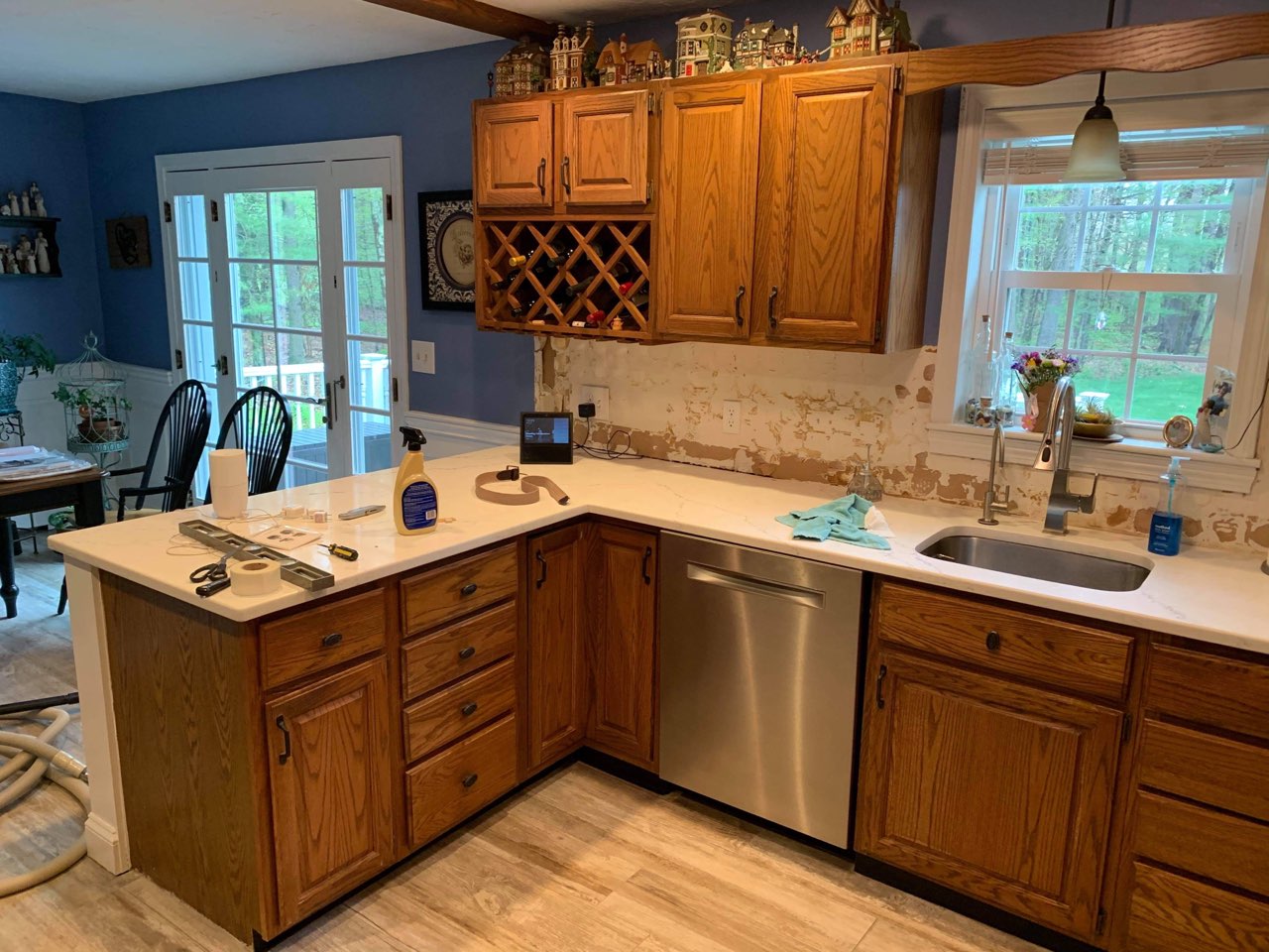 cabinet refinishing before rehoboth ma