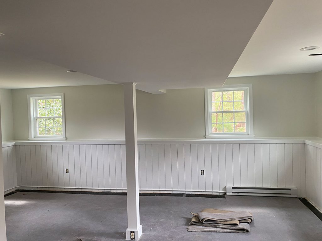 Wall Paneling Interior Painting After