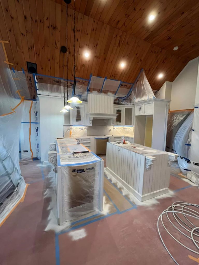 cabinet refinishing attleboro ma (during)