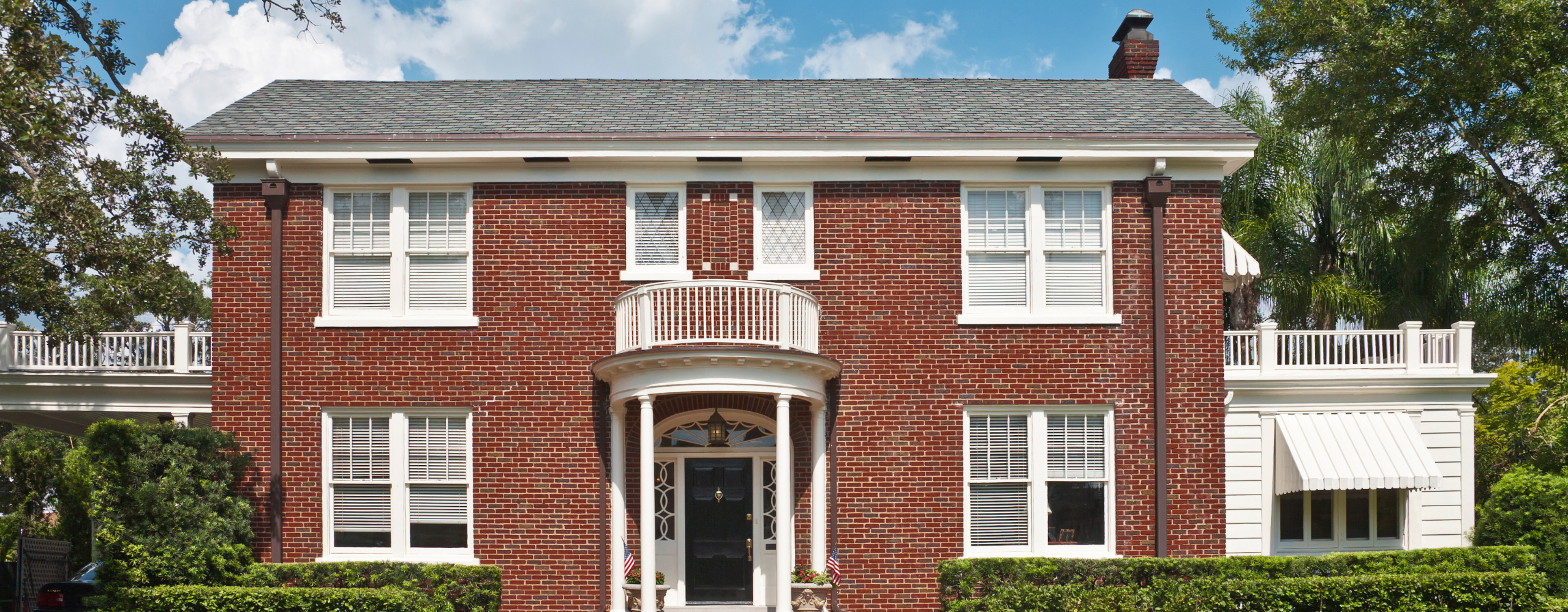 brick home exterior