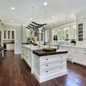white kitchen cabinets
