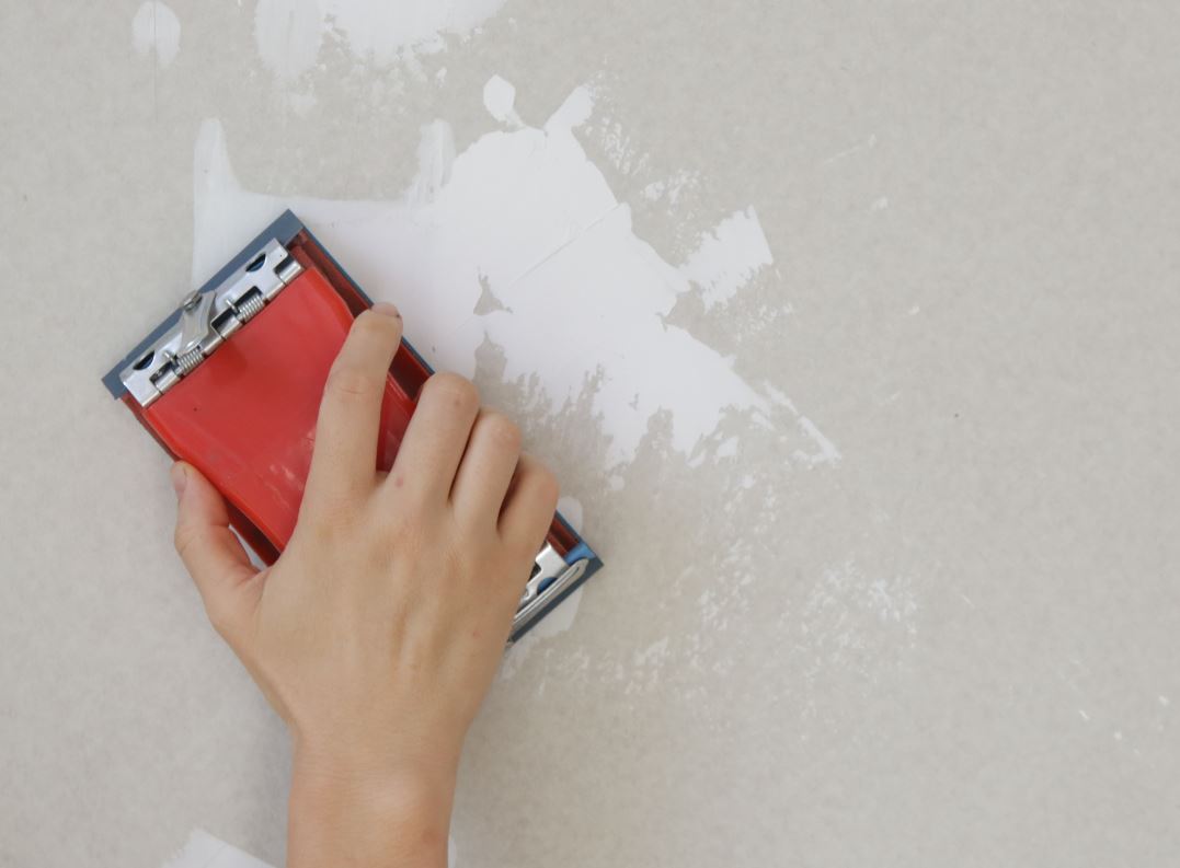 sanding for painting project