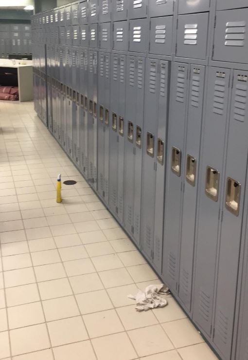 painted lockers