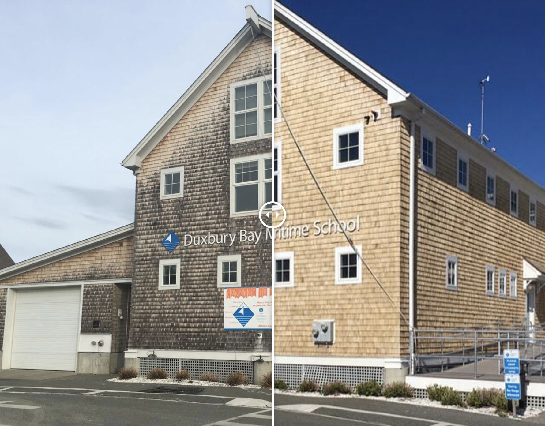 House that is recently powerwashed