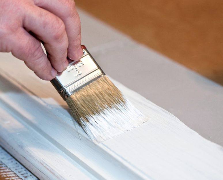 Priming trim on exterior trim