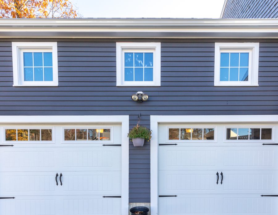 Blue Exterior with White Trim Canton, MA