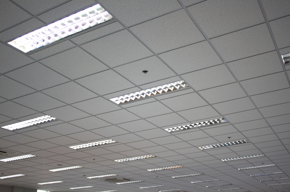 Check out our Painting to Acoustic Tiles in Drop Ceilings