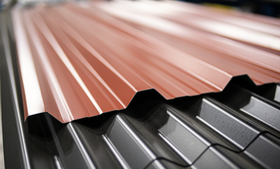 Check out our Corrugated Metal Painting