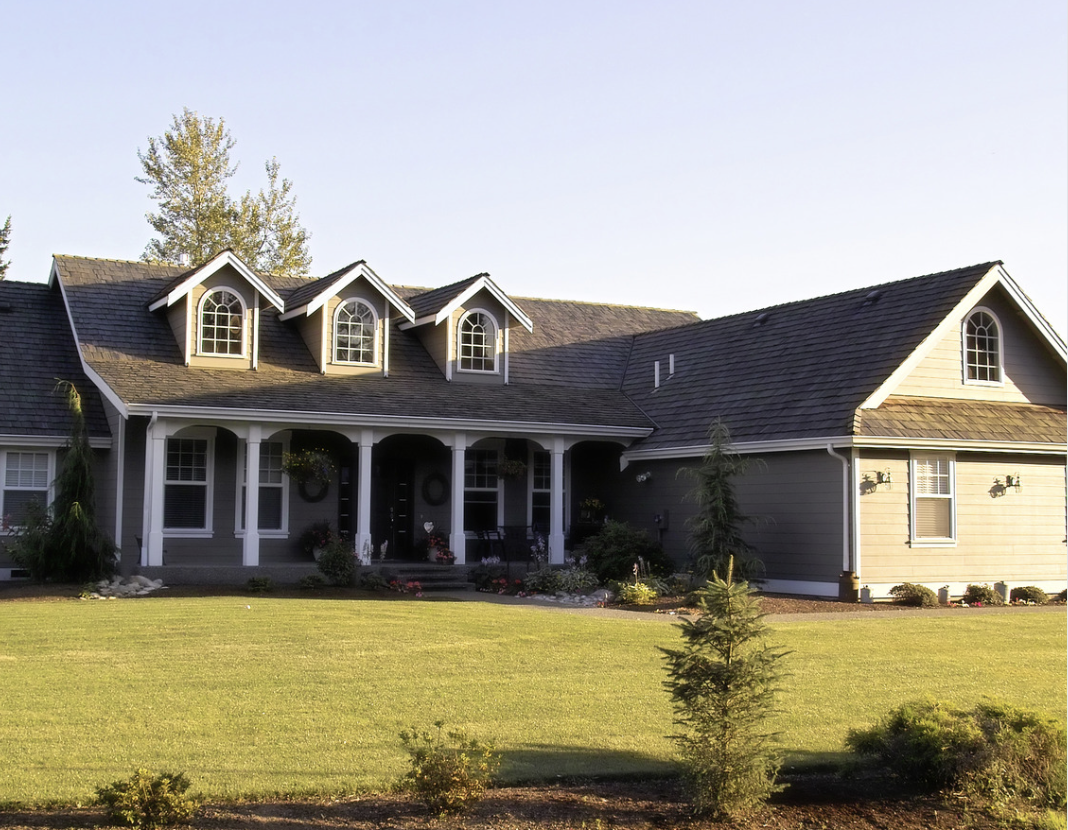 Earthy tones ranch home