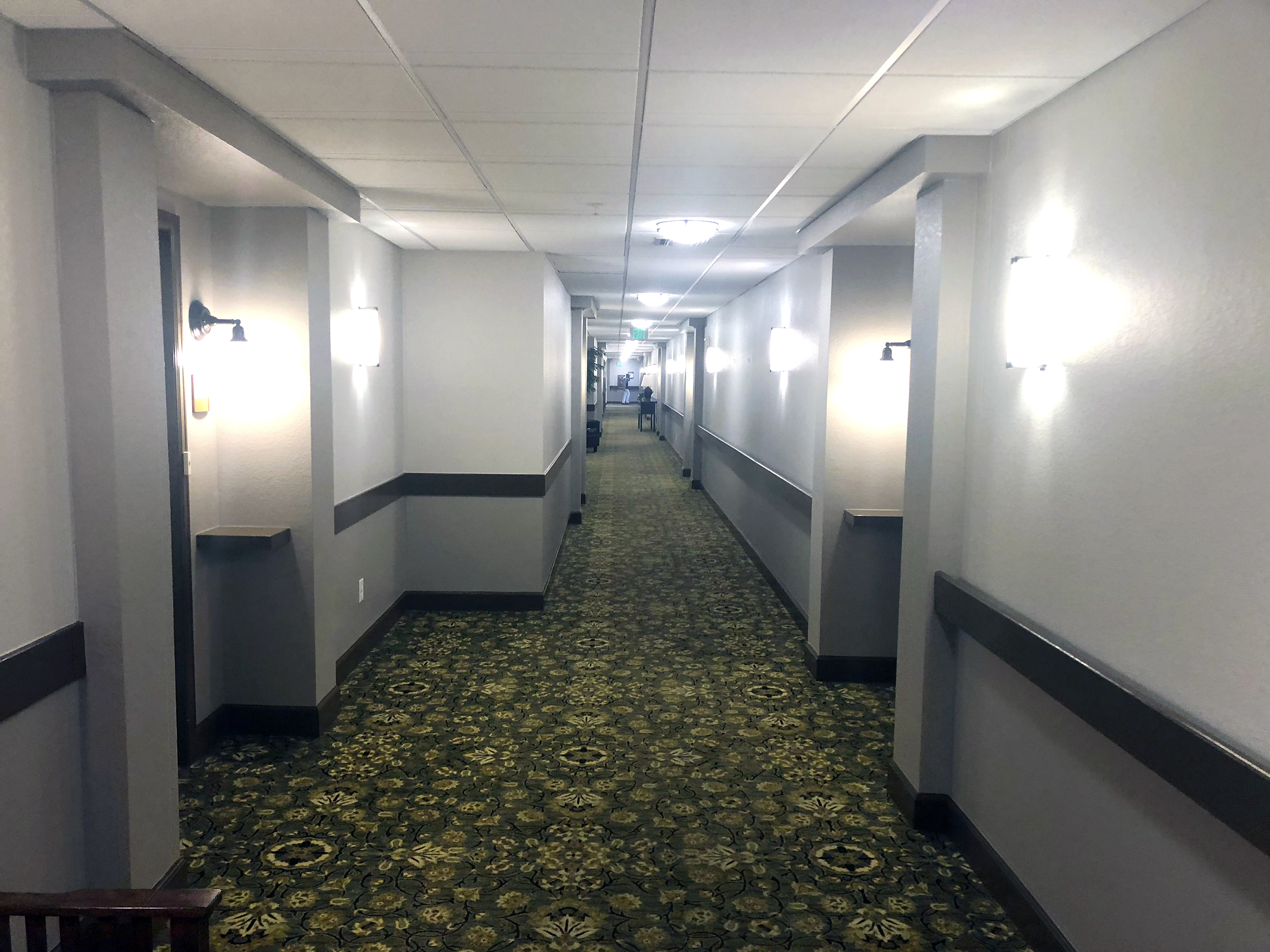 senior living center after