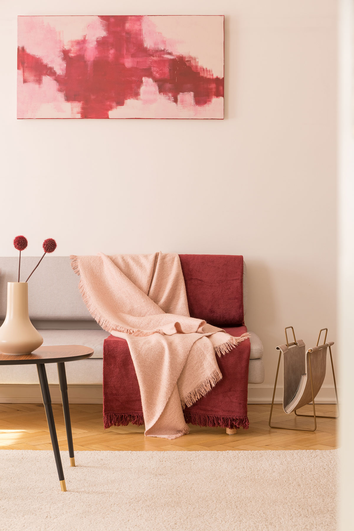 light peach interior painting color in home