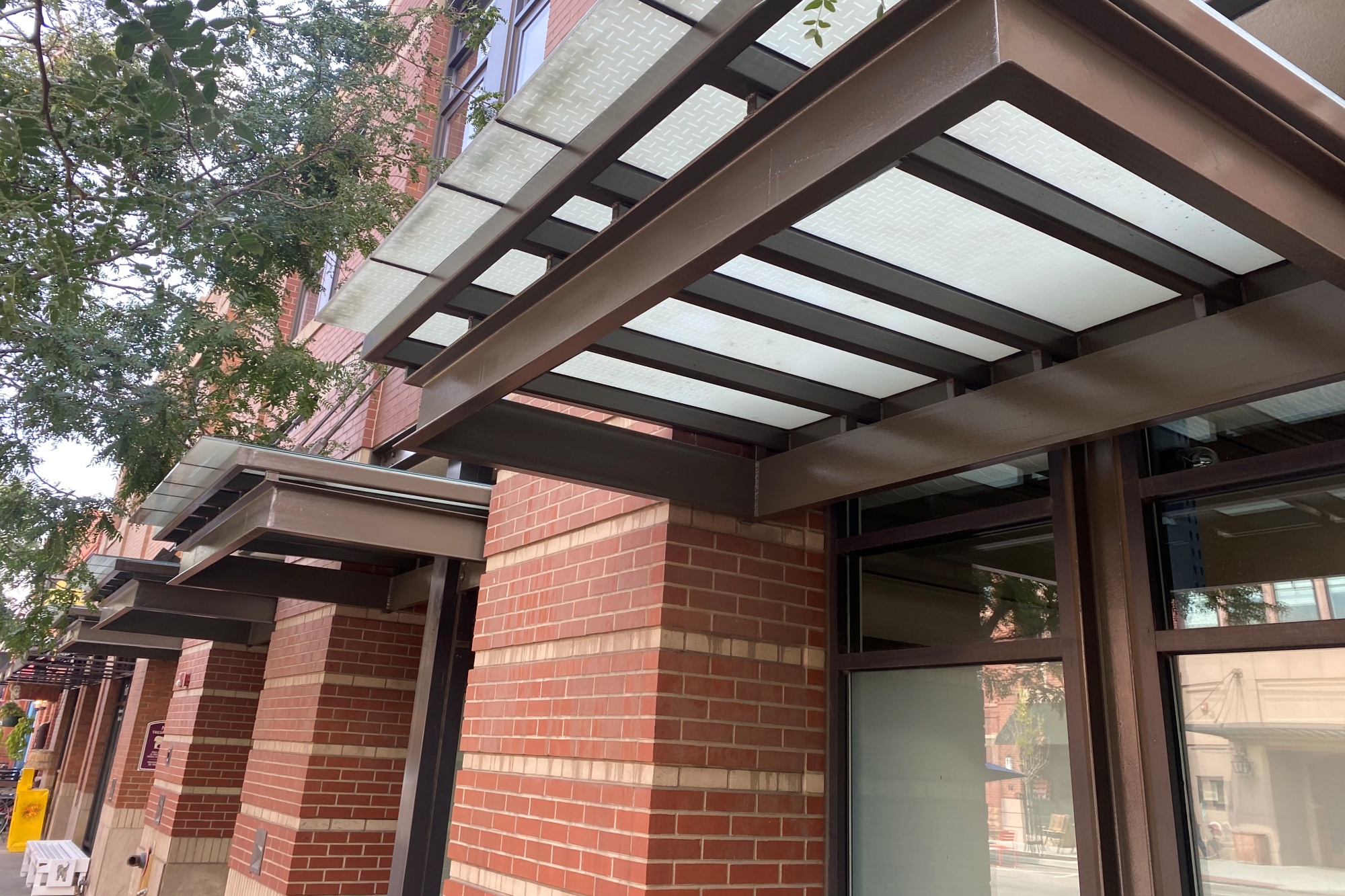 Street overhangs restored