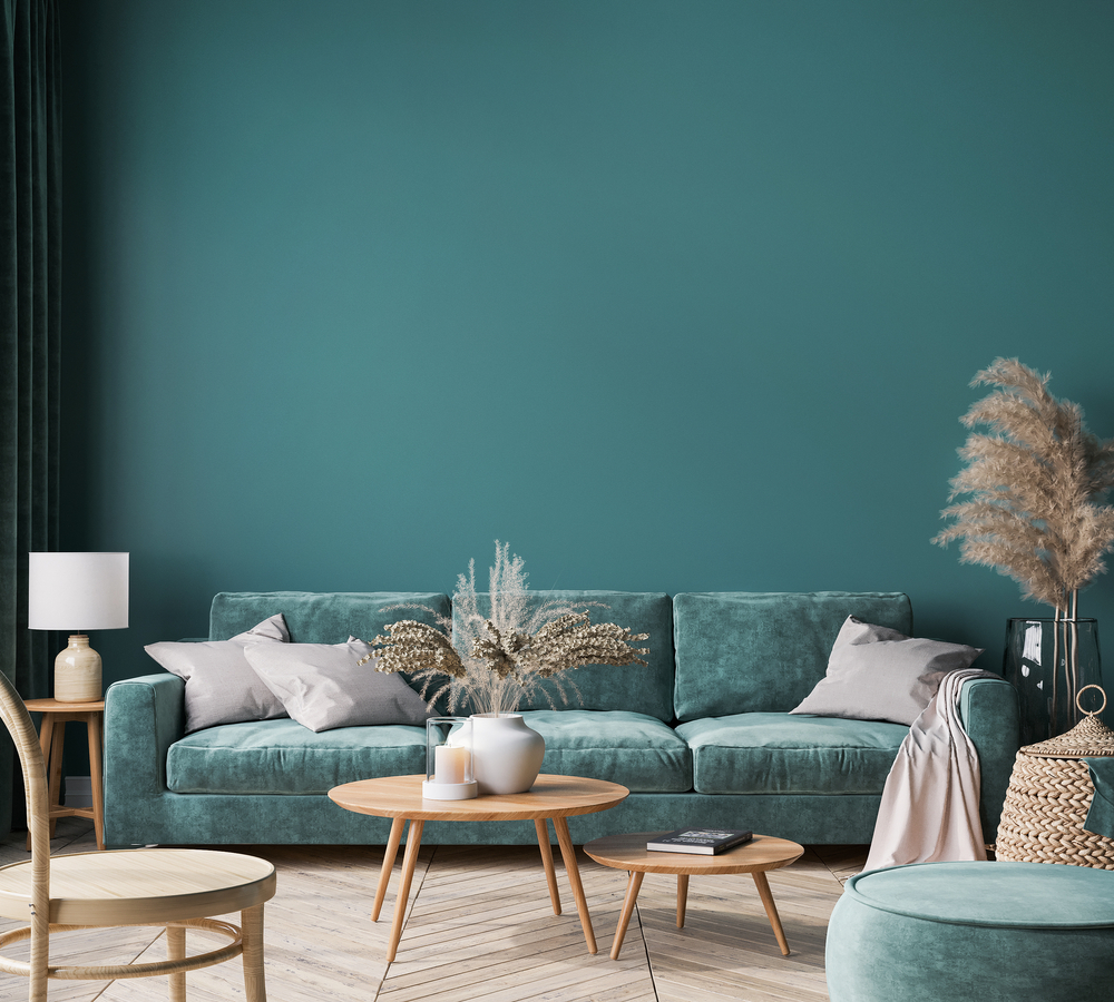 teal room