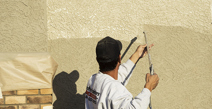 Check out our Stucco Repairs and Painting