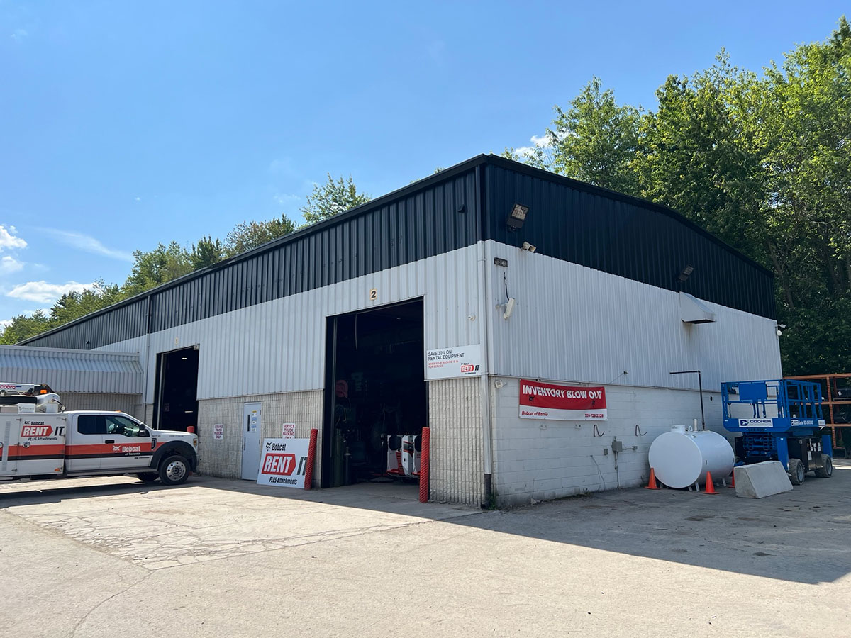 commercial exterior painting barrie on