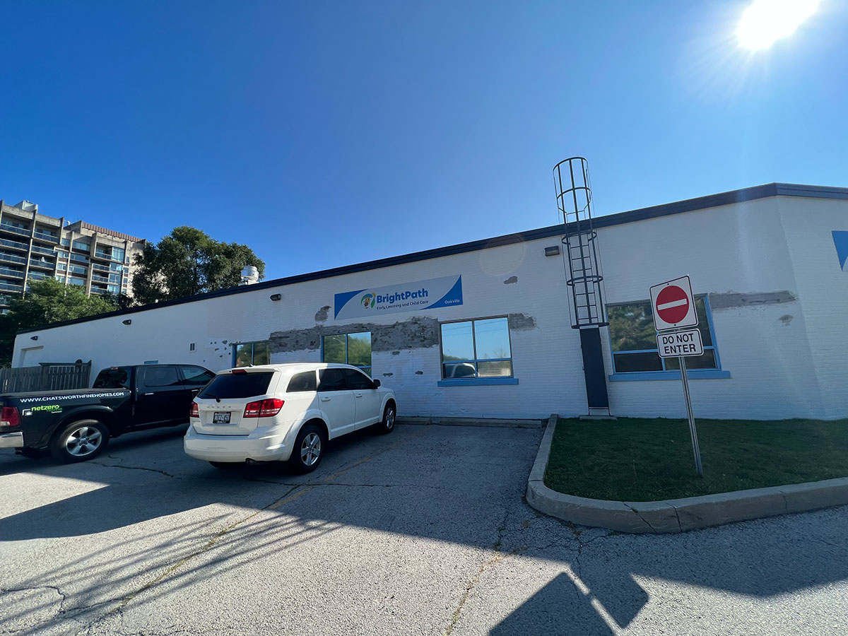 Commercial Painting Oakville, ON Before