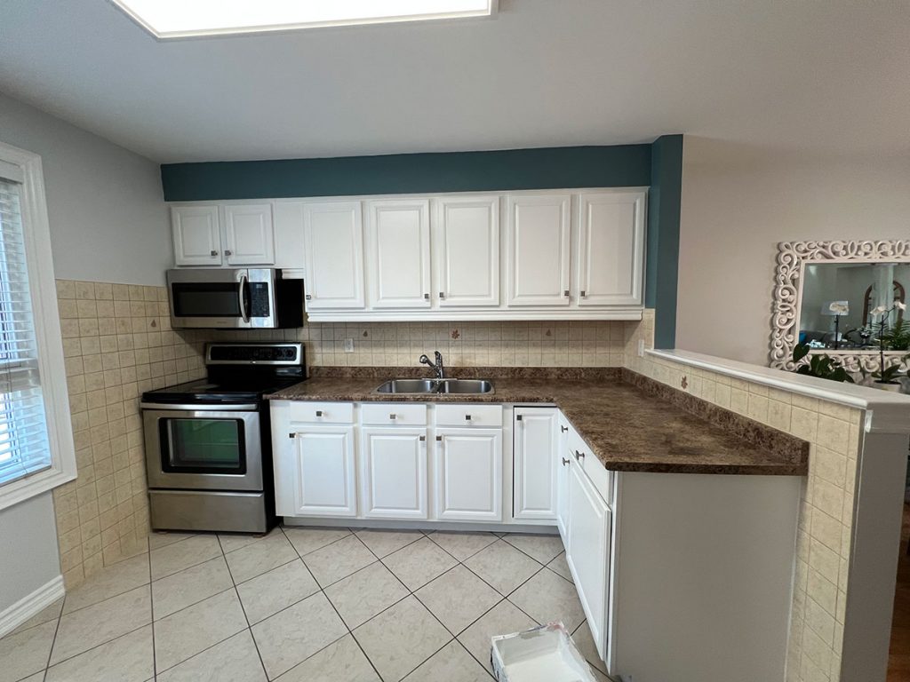 Interior Cabinet Painting After