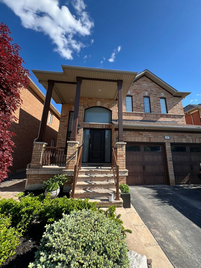 exterior painting brampton on after