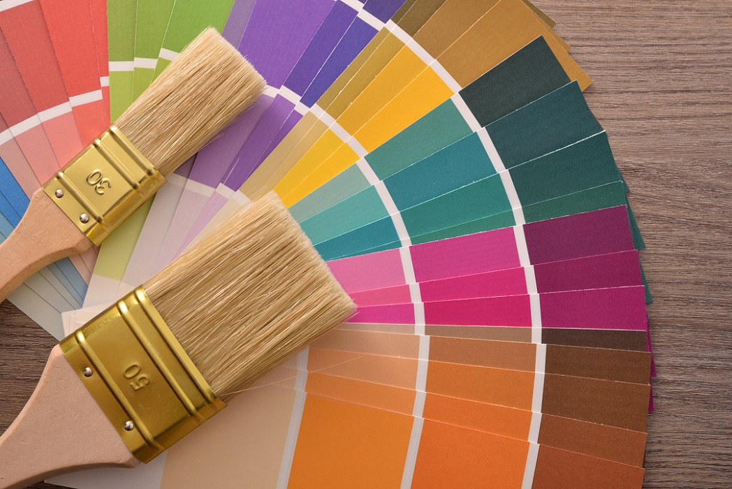 Brushes and Color Fan Chart