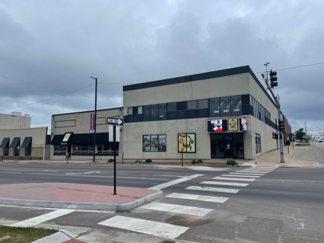 Before pic of building.