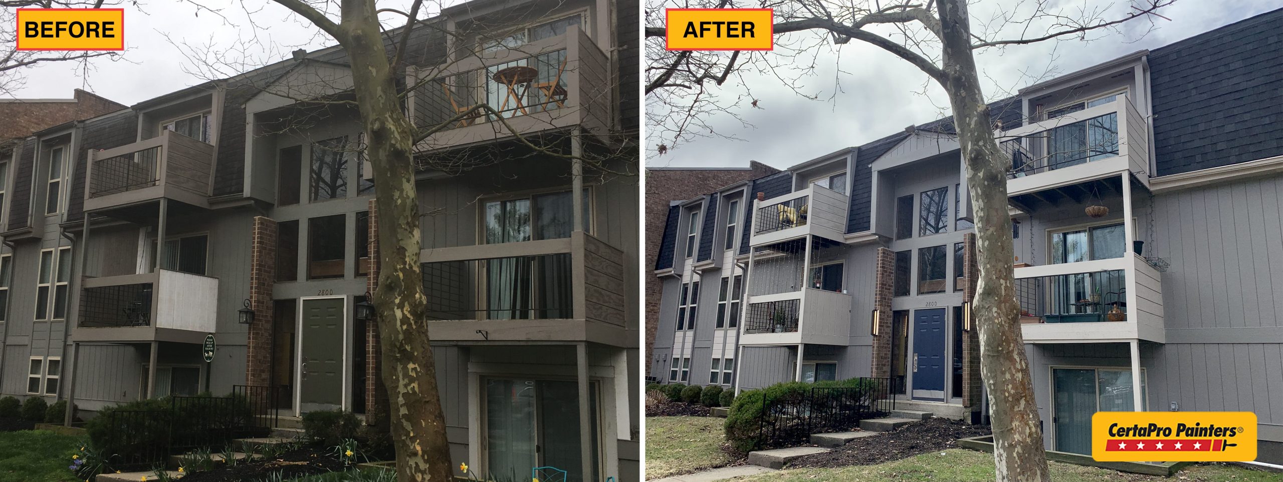 arrowhead apartment before and after