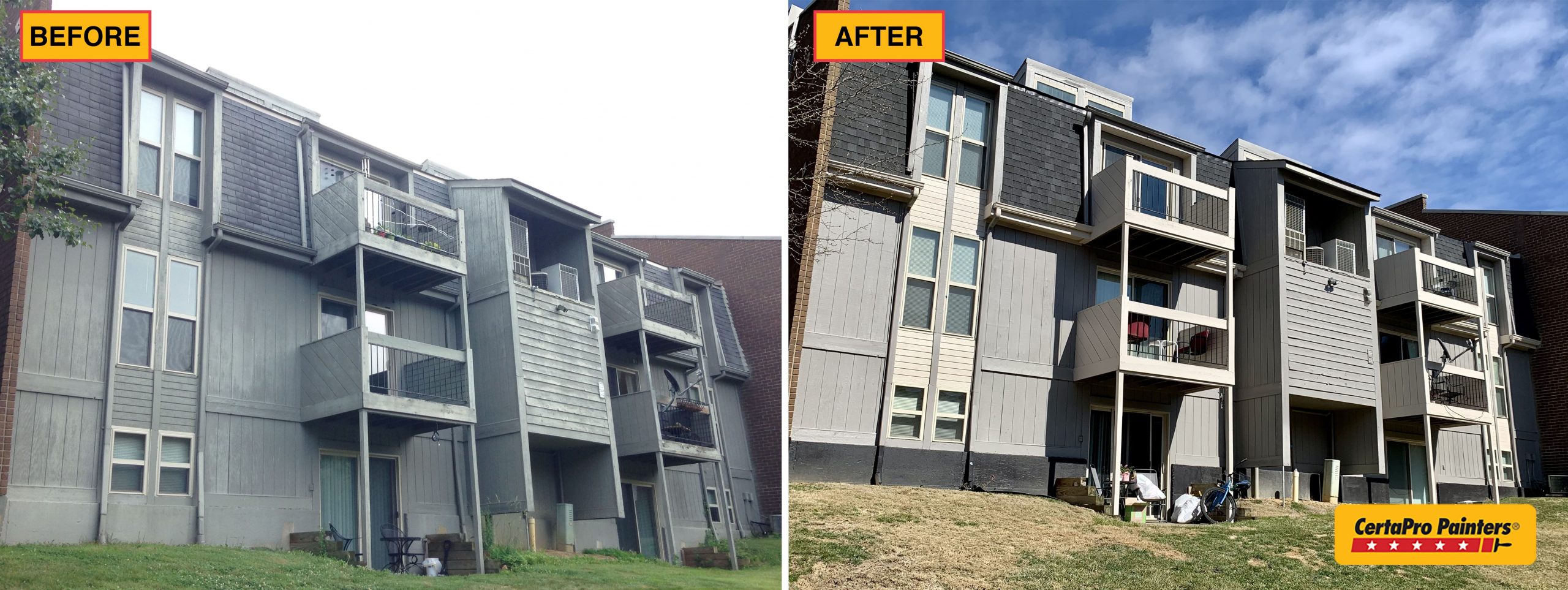 arrowhead apartment before and after