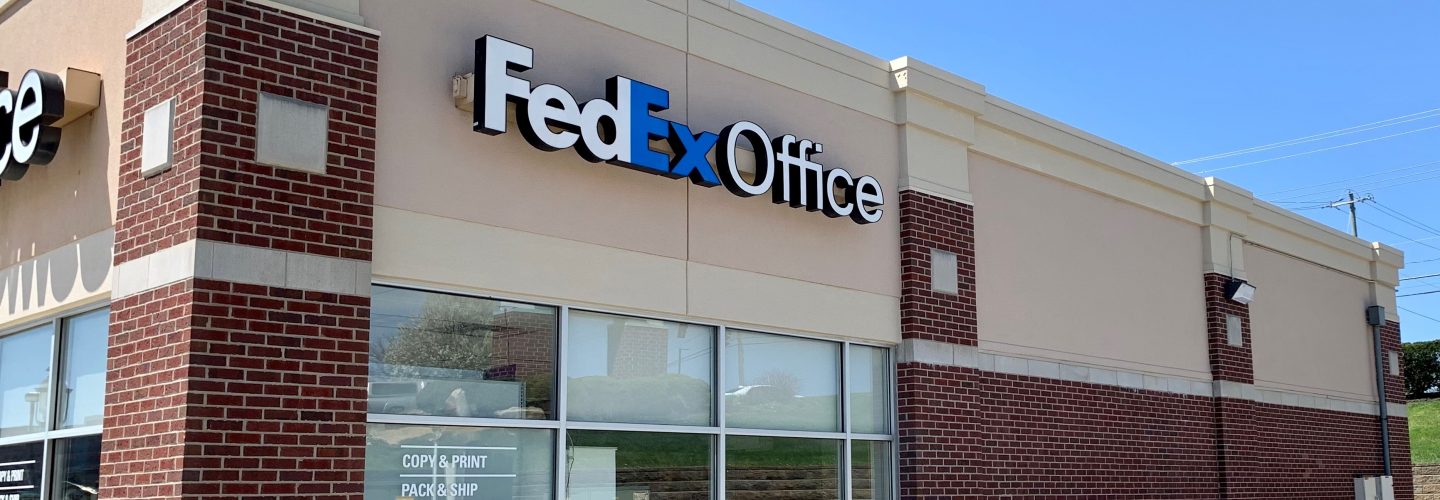 fedex after painting