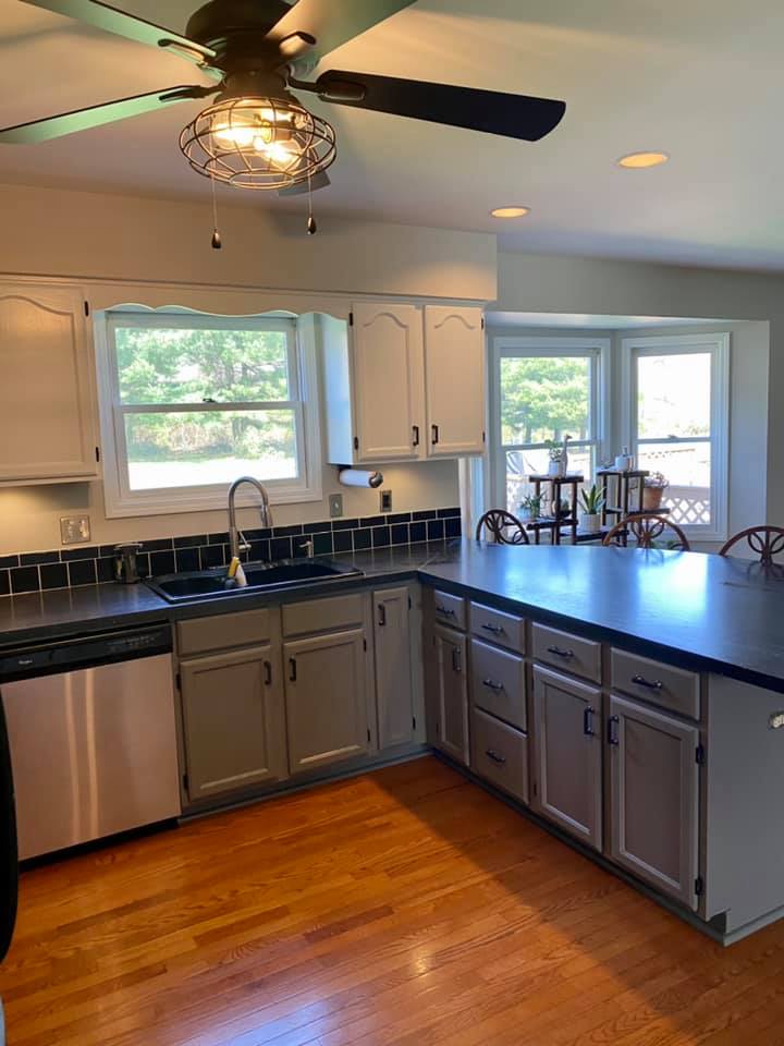 kitchen after renovation