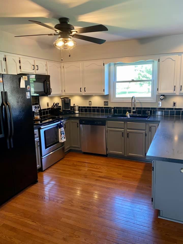kitchen after renovation