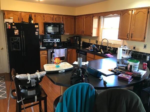 before kitchen renovation