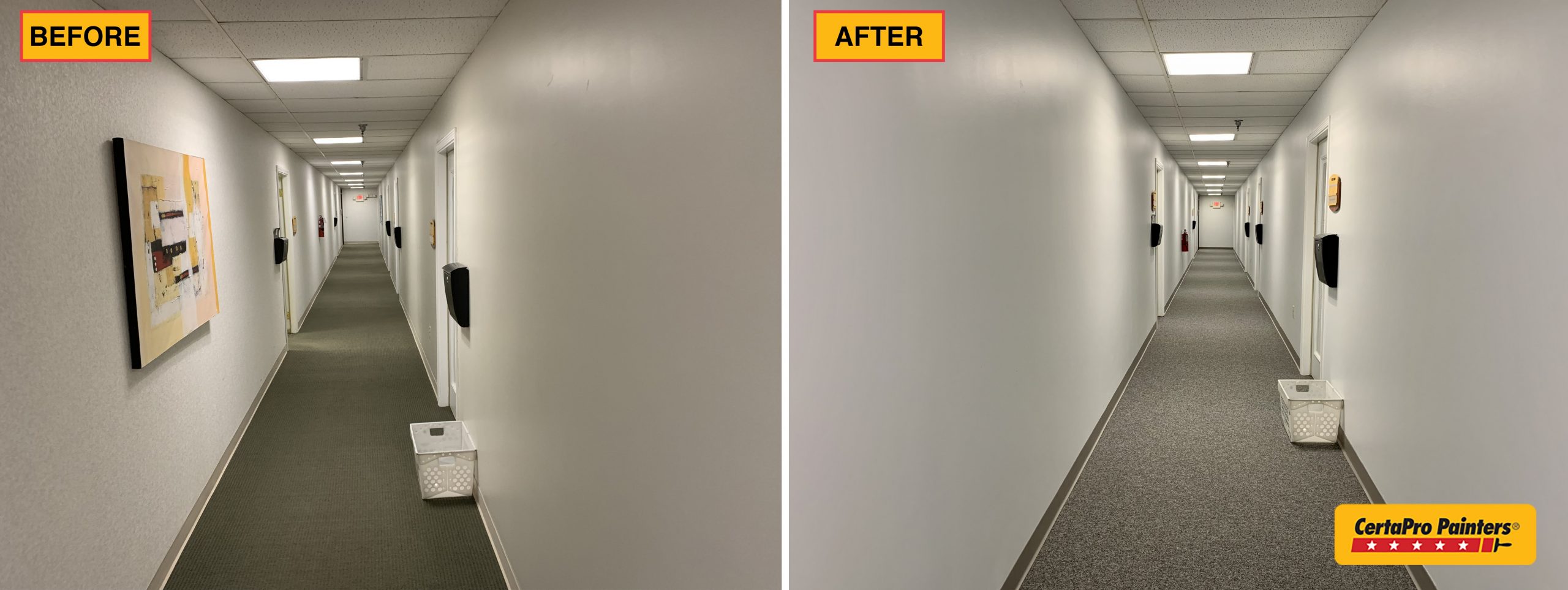 before and after office park