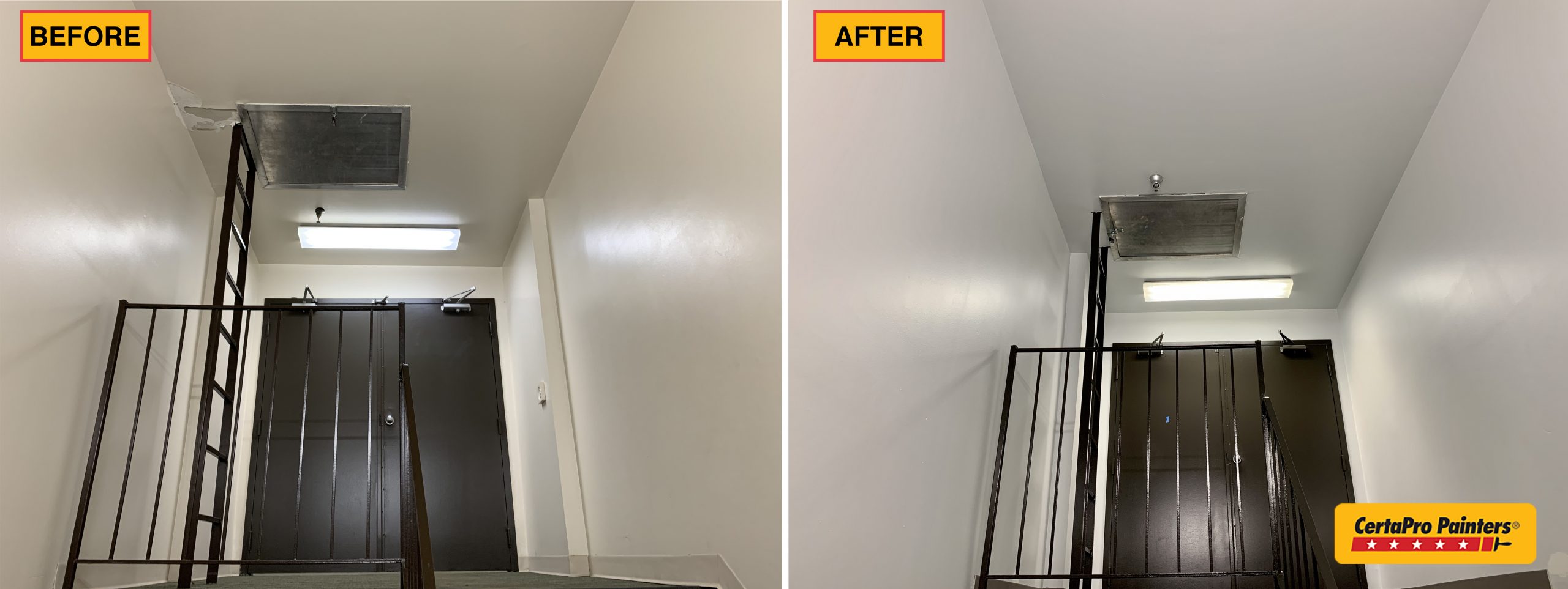 before and after office park