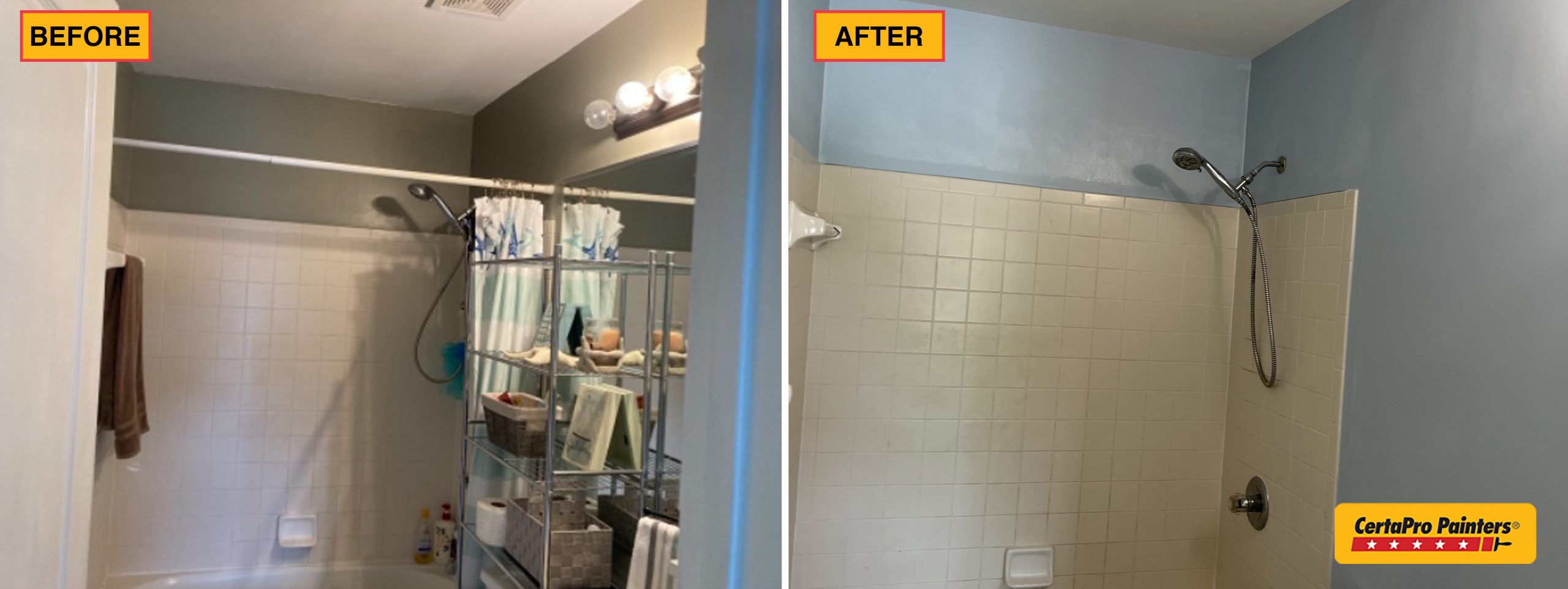 before and after bathroom