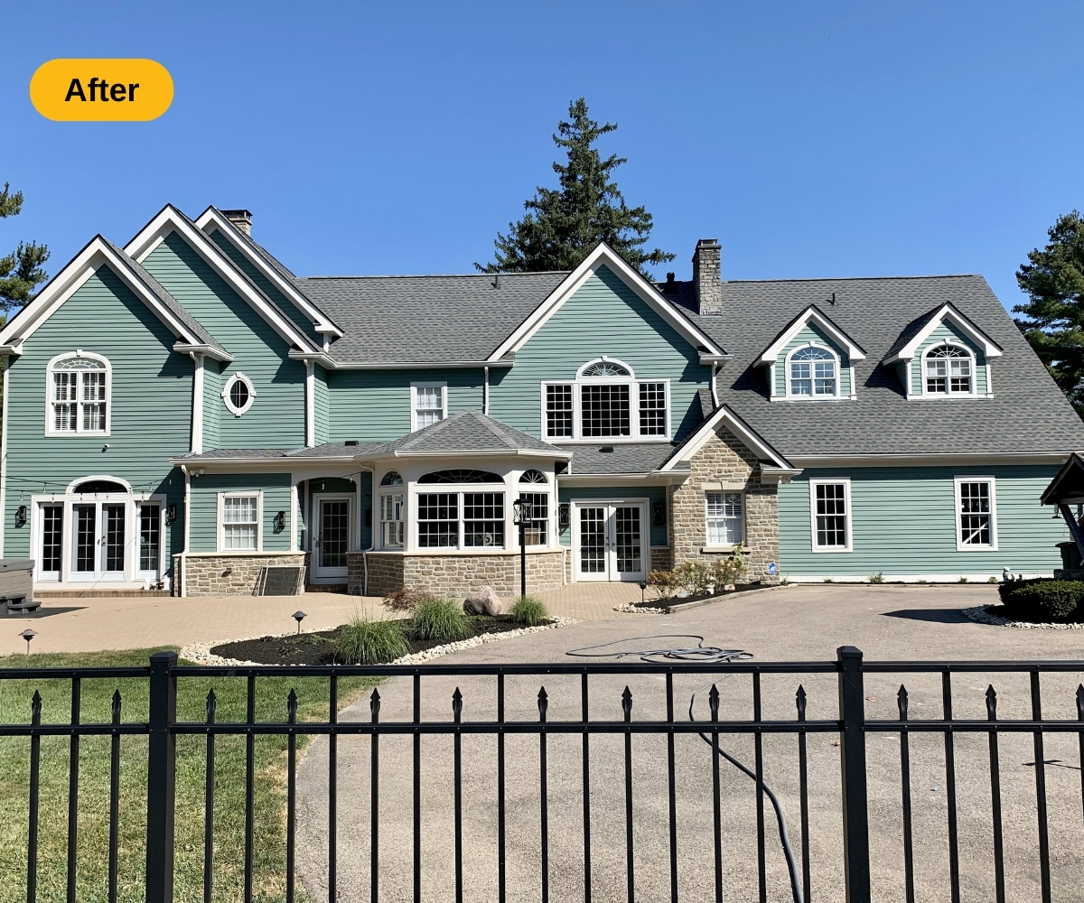 Indian Hill Home Exterior After Photo