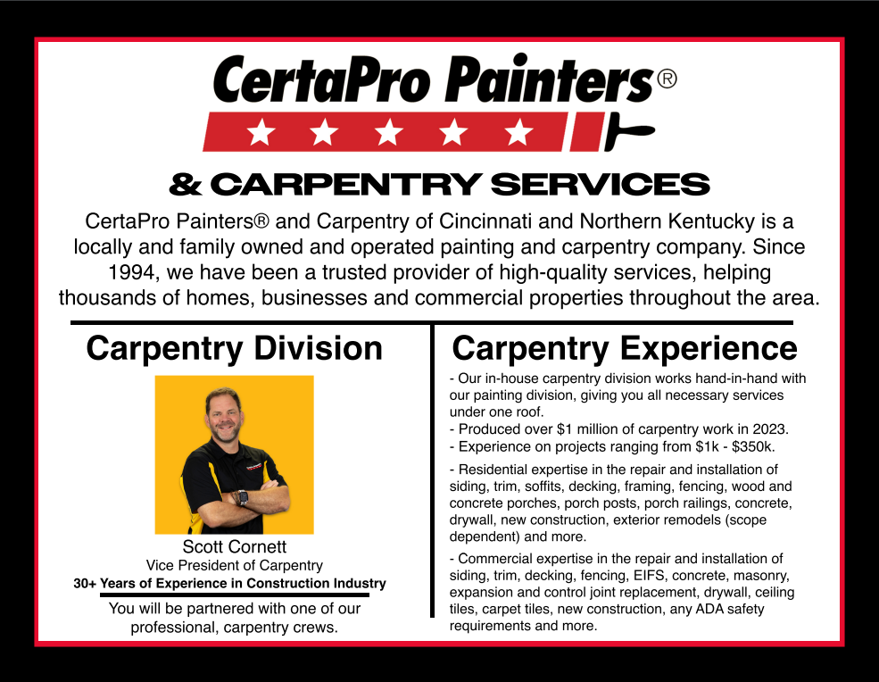 CertaPro Carpentry- Website