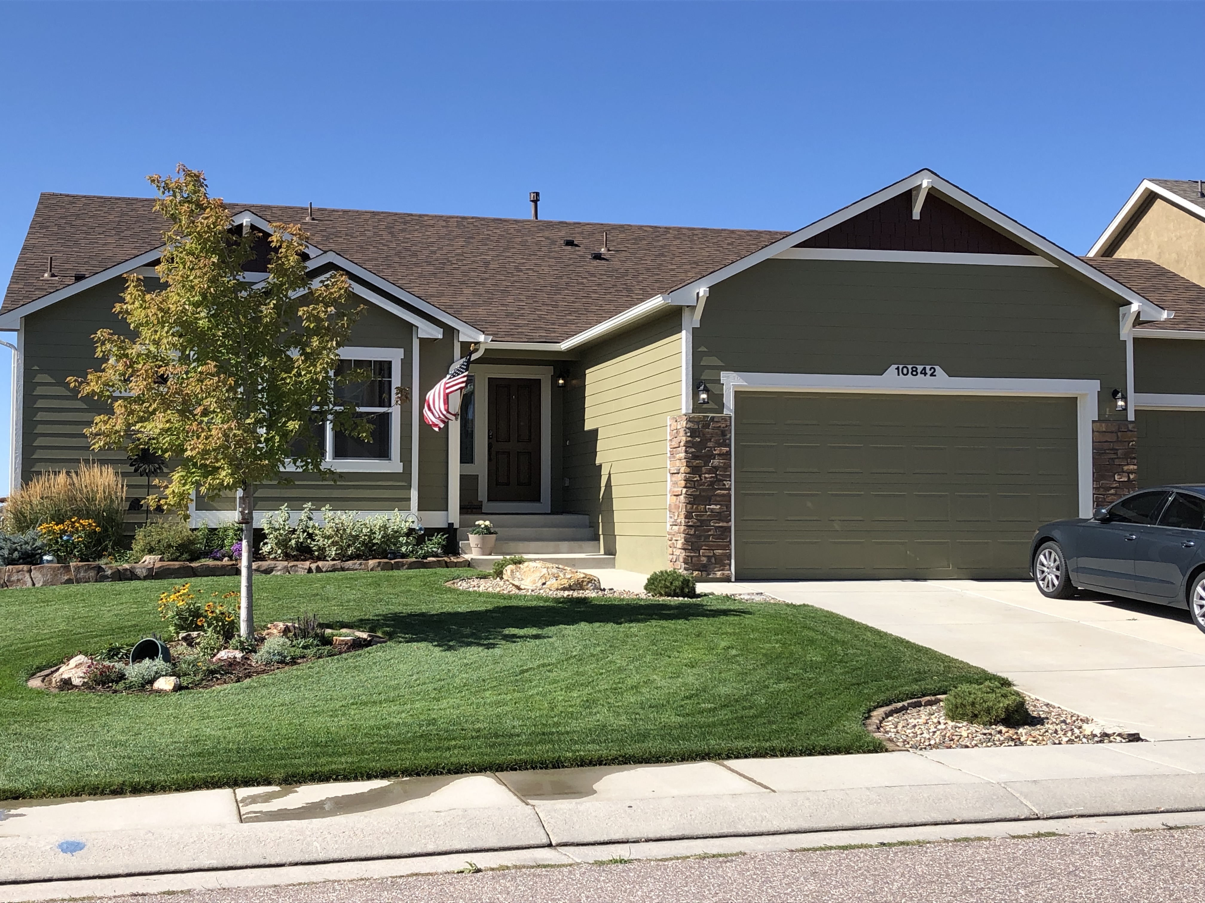 Exterior house painting in Peyton, CO