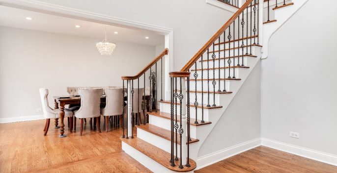 Check out our Staircase and Banister Painting