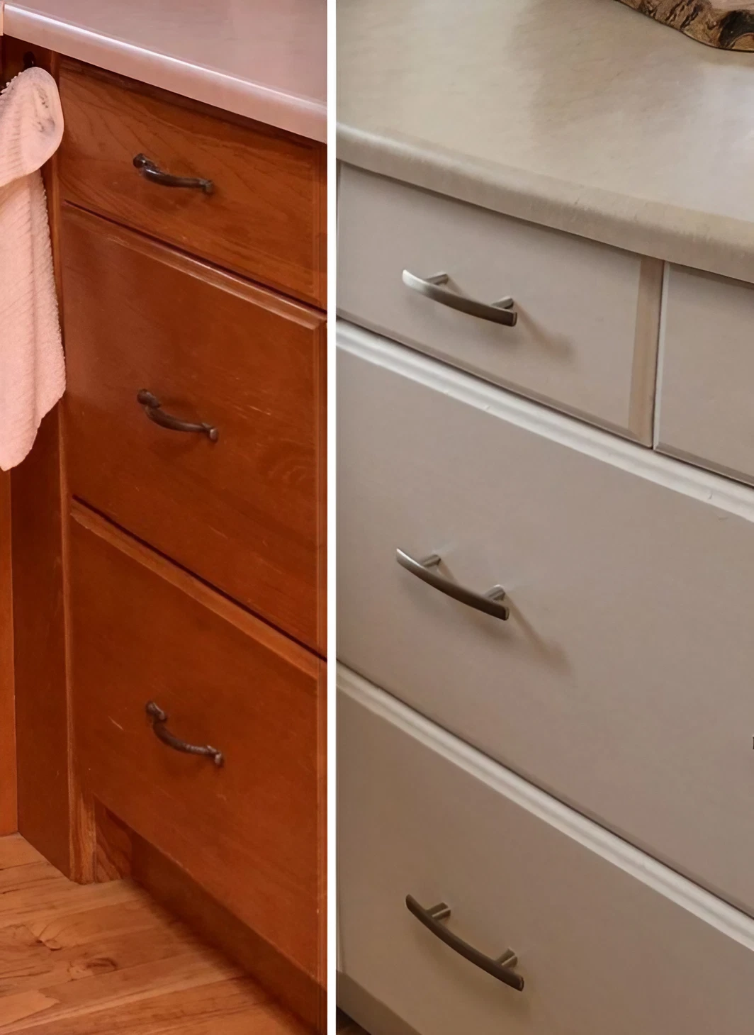 Check out our Stain to Paint Conversion