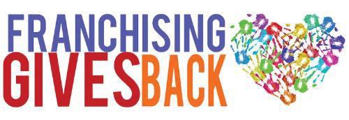 Franchising Gives Back Logo (PRNewsFoto/International Franchise Associat)