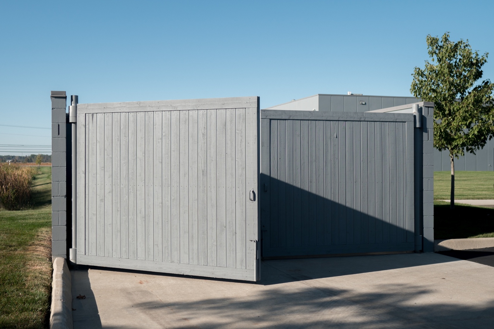 waste area refinished